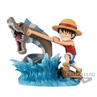 One Piece - Monkey D. Luffy vs Local Sea Monster - WCF Log Stories Figure (Banpresto) — product image 1