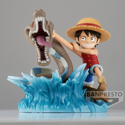 One Piece - Monkey D. Luffy vs Local Sea Monster - WCF Log Stories Figure (Banpresto) — product image 2