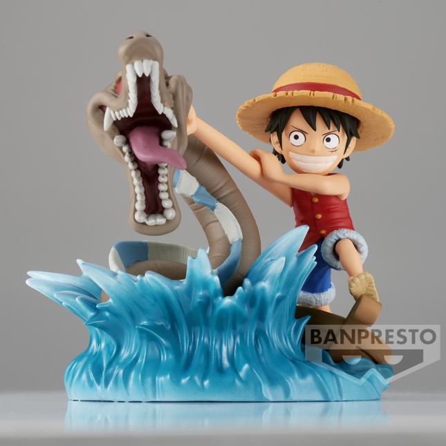 One Piece - Monkey D. Luffy vs Local Sea Monster - WCF Log Stories Figure (Banpresto) — product image 2