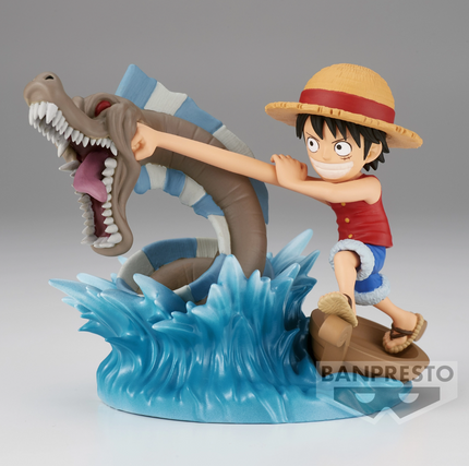 One Piece - Monkey D. Luffy vs Local Sea Monster - WCF Log Stories Figure (Banpresto) — product image 3