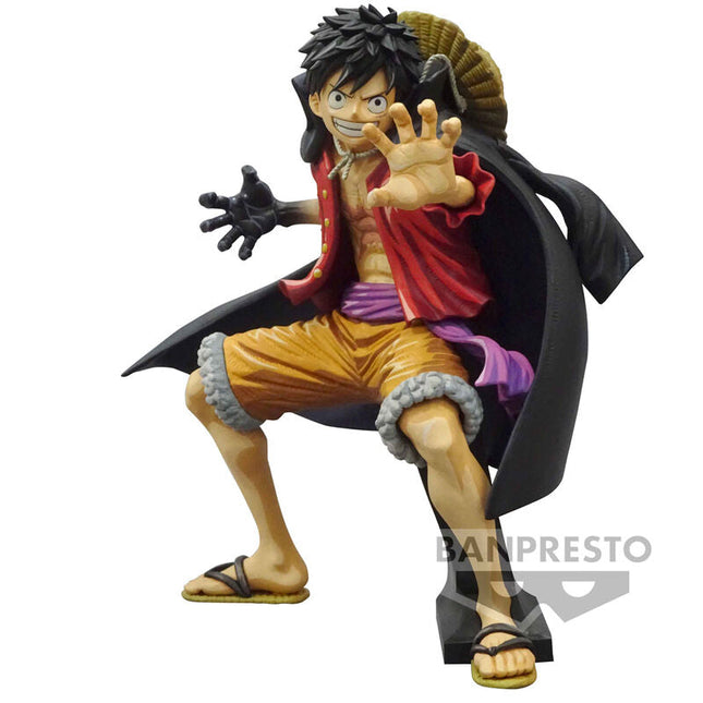 One Piece - Monkey D. Luffy - Wano Kuni II King Of Artist - Manga Dimensions Figure (Banpresto) — product image 1
