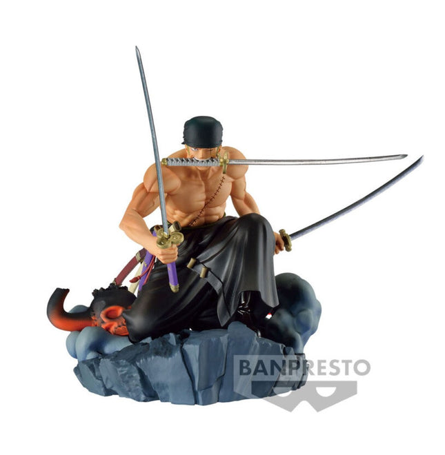 One Piece - Roronoa Zoro - Dioramatic The Brush Ver. Figure (Banpresto) — product image 1