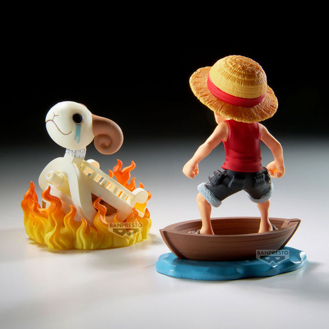 One Piece - Luffy & Going Merry - Log Stories Figure (Banpresto) — product image 1