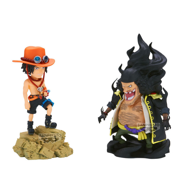 One Piece - Portgas D. Ace vs Marshall D. Teach (Blackbeard) - WCF Log Stories Figure (Banpresto) — product image 1