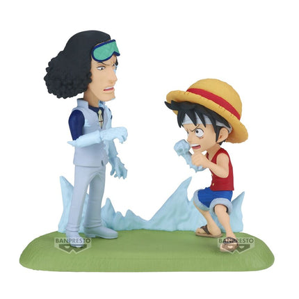 One Piece - Monkey D. Luffy vs Kuzan (Aokiji) - World Collectable Figure Log Stories (Banpresto) — product image 1