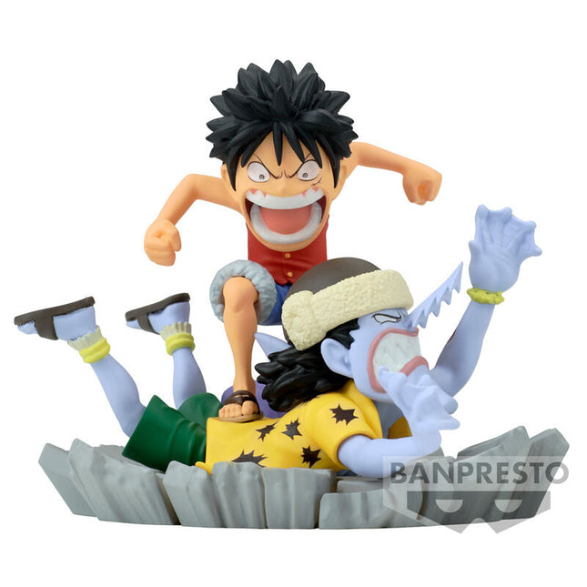 One Piece - Monkey D. Luffy vs Arlong - World Collectable Figure Log Stories (Banpresto) — product image 1