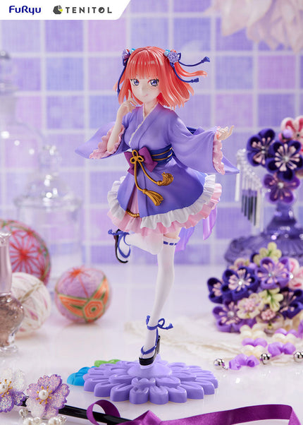 The Quintessential Quintuplets - Nino Nakano - Miniskirt Yukata Ver. Tenitol Figure (Furyu) — product image 1