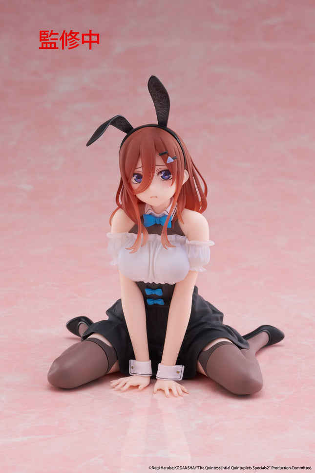 The Quintessential Quintuplets - Miku Nakano - Bunny Ver. Desktop Cute Figure (Taito) — product image 2