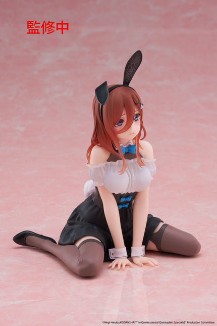 The Quintessential Quintuplets - Miku Nakano - Bunny Ver. Desktop Cute Figure (Taito) — product image 6
