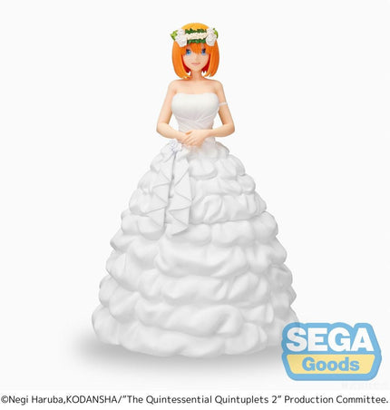 The Quintessential Quintuplets - Yotsuba Nakano - Bride Ver. SPM Figure (SEGA) — product image 1