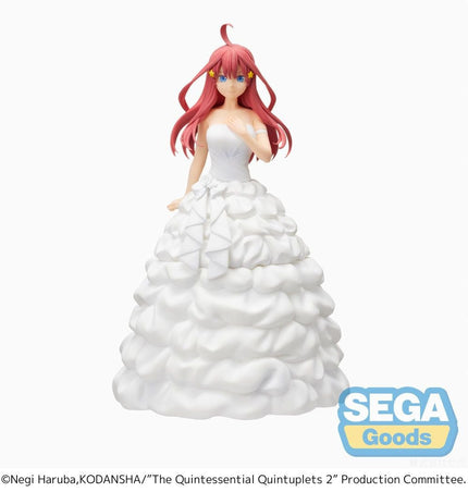 The Quintessential Quintuplets - Itsuki Nakano - Bride Ver. SPM Figure (SEGA) — product image 1