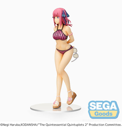 The Quintessential Quintuplets - Nino Nakano - Swimsuit PM Figure (SEGA) — product image 2