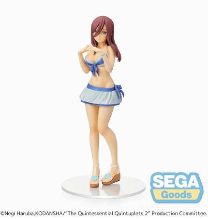 The Quintessential Quintuplets - Miku Nakano - Swimsuit PM Figure (SEGA) — product image 1