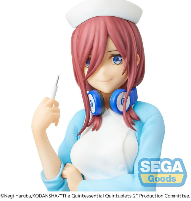 The Quintessential Quintuplets - Miku Nakano - Nurse Ver. SPM Figure (SEGA) — product image 2