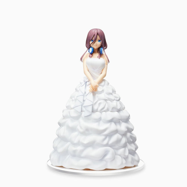 The Quintessential Quintuplets - Miku Nakano - Bride Ver. SPM Figure (SEGA) — product image 1
