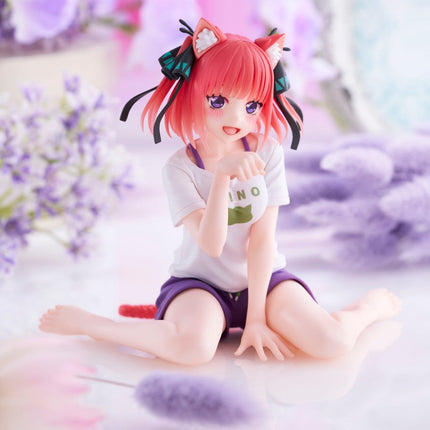 The Quintessential Quintuplets - Nino Nakano - Cat Room Wear Ver. Desktop Cute Figure (Taito) — product image 1
