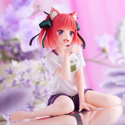 The Quintessential Quintuplets - Nino Nakano - Cat Room Wear Ver. Desktop Cute Figure (Taito) — product image 3