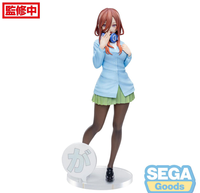 The Quintessential Quintuplets - Miku Nakano - Luminasta Figure (SEGA) — product image 1