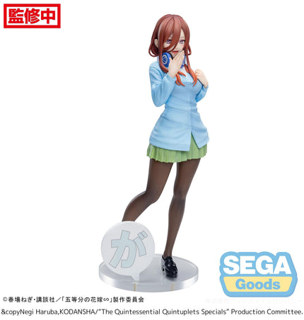 The Quintessential Quintuplets - Miku Nakano - Luminasta Figure (SEGA) — product image 2