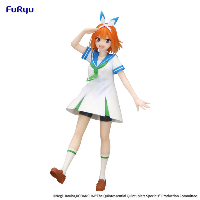 The Quintessential Quintuplets - Yotsuba Nakano - Marine Look Trio-Try-iT Figure (Furyu) — product image 1
