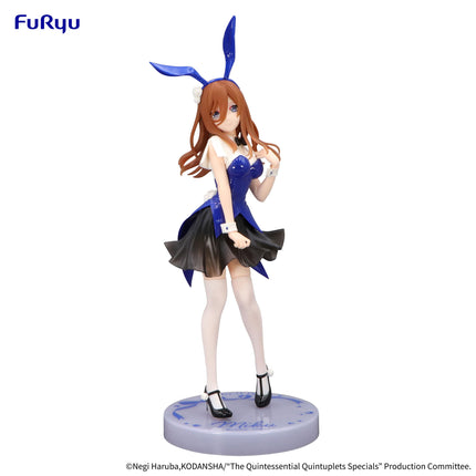 The Quintessential Quintuplets - Miku Nakano - Color Bunny Ver. Trio-Try-iT Figure (Furyu) — product image 1
