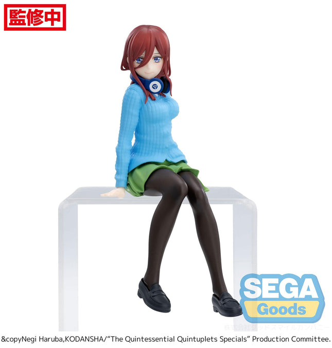 The Quintessential Quintuplets - Miku Nakano - Casual Clothes Ver. PM Perching Figure (SEGA) — product image 1