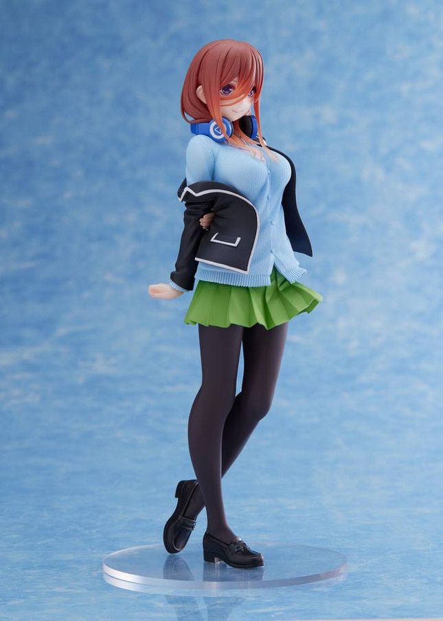 The Quintessential Quintuplets - Miku Nakano - Uniform Ver. Renewal Coreful Figure (Taito) (re-run) — product image 2