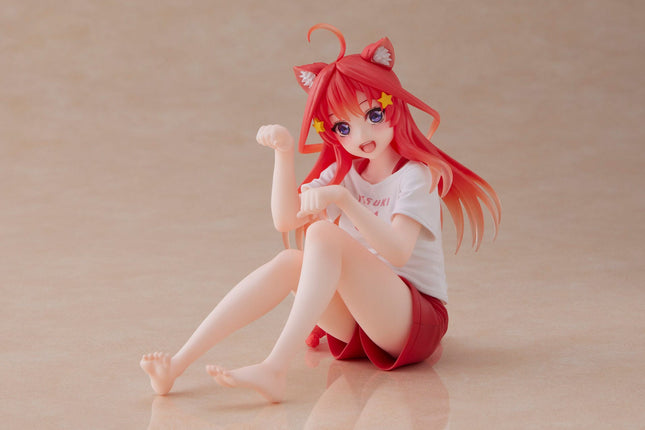 The Quintessential Quintuplets - Itsuki Nakano - Cat Room Wear Ver. Desktop Cute Figure (Taito) — product image 2