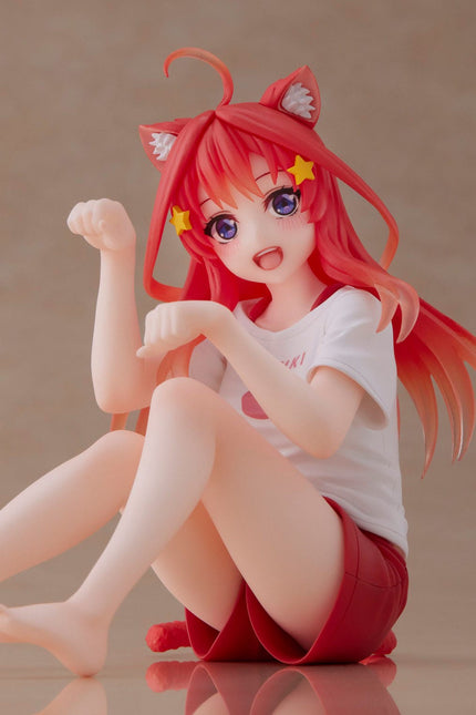 The Quintessential Quintuplets - Itsuki Nakano - Cat Room Wear Ver. Desktop Cute Figure (Taito) — product image 10