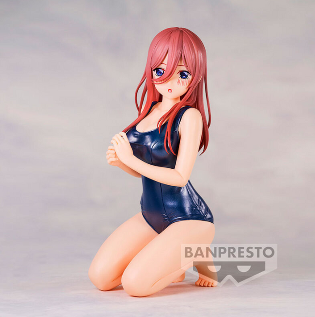 The Quintessential Quintuplets - Miku Nakano - School Style Ver. Celestial Vivi Figure (Banpresto) — product image 1