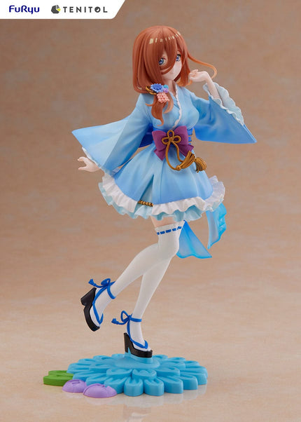 The Quintessential Quintuplets - Miku Nakano - Miniskirt Yukata Ver. Tenitol Figure (Furyu) — product image 4
