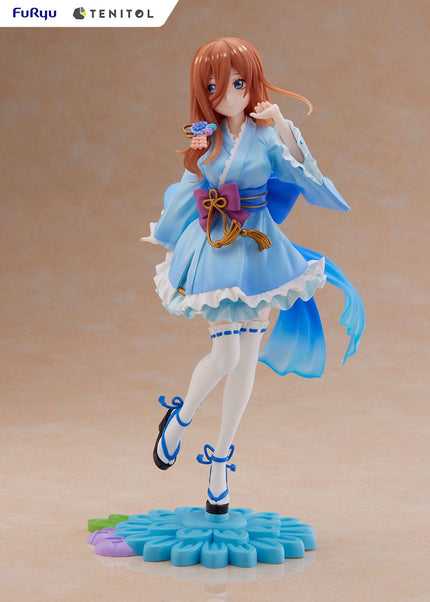 The Quintessential Quintuplets - Miku Nakano - Miniskirt Yukata Ver. Tenitol Figure (Furyu) — product image 6