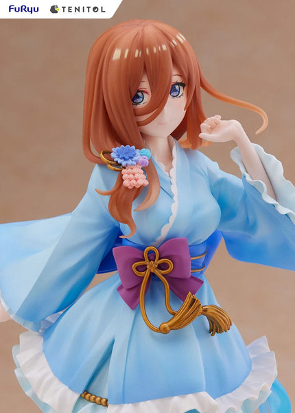 The Quintessential Quintuplets - Miku Nakano - Miniskirt Yukata Ver. Tenitol Figure (Furyu) — product image 7