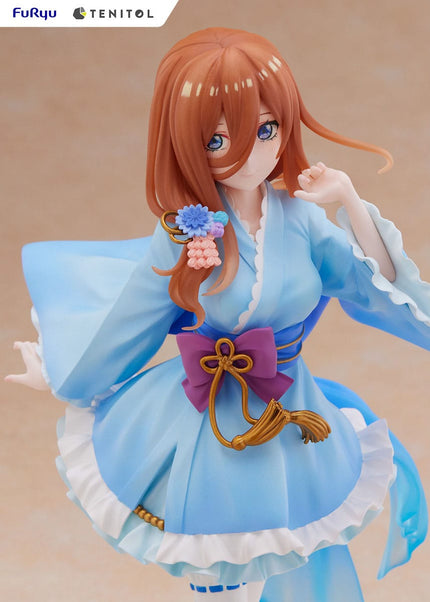 The Quintessential Quintuplets - Miku Nakano - Miniskirt Yukata Ver. Tenitol Figure (Furyu) — product image 8
