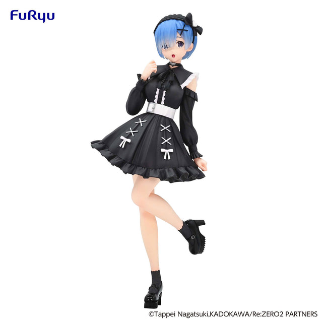 Re:Zero - Rem - Girly Outfit Black World Trio-Try-iT Figure (Furyu) — product image 2