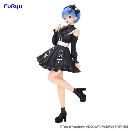Re:Zero - Rem - Girly Outfit Black World Trio-Try-iT Figure (Furyu) — product image 3
