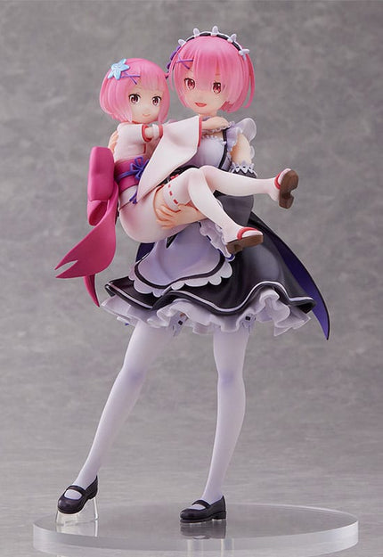 Re:Zero - Ram & Childhood Ram - S-Fire 1/7 Scale Figure (SEGA) — product image 1