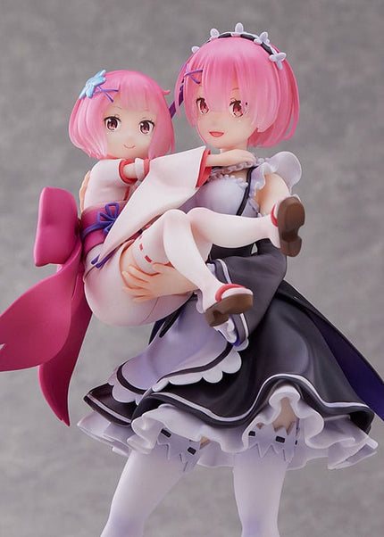 Re:Zero - Ram & Childhood Ram - S-Fire 1/7 Scale Figure (SEGA) — product image 3