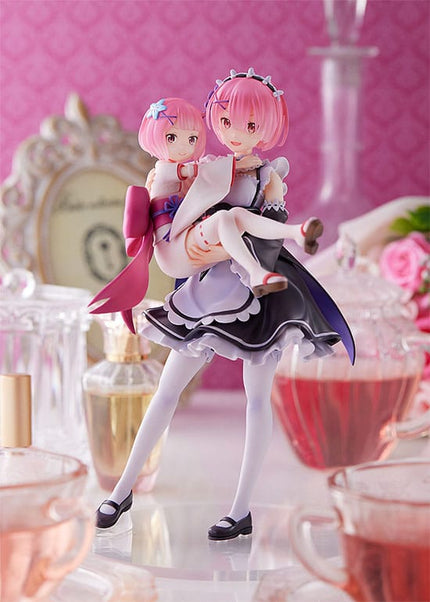Re:Zero - Ram & Childhood Ram - S-Fire 1/7 Scale Figure (SEGA) — product image 5