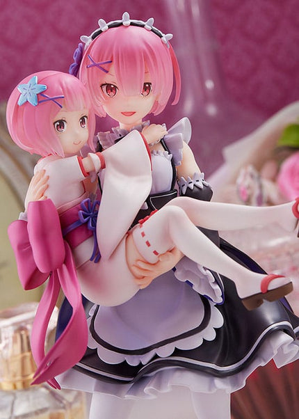 Re:Zero - Ram & Childhood Ram - S-Fire 1/7 Scale Figure (SEGA) — product image 8
