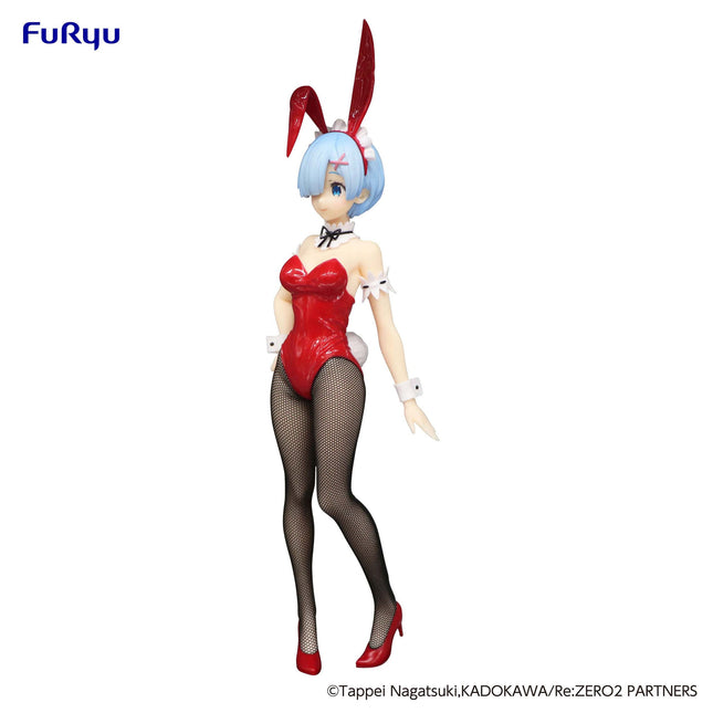 Re:Zero - Rem - Red Color Ver. BiCute Bunnies Figure (Furyu) — product image 2