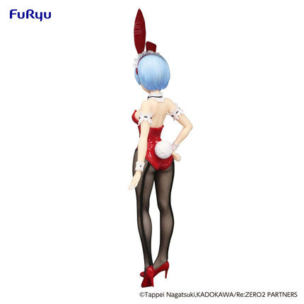 Re:Zero - Rem - Red Color Ver. BiCute Bunnies Figure (Furyu) — product image 4