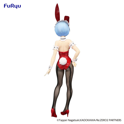 Re:Zero - Rem - Red Color Ver. BiCute Bunnies Figure (Furyu) — product image 5