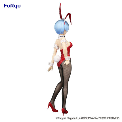 Re:Zero - Rem - Red Color Ver. BiCute Bunnies Figure (Furyu) — product image 6