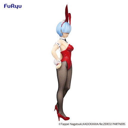 Re:Zero - Rem - Red Color Ver. BiCute Bunnies Figure (Furyu) — product image 7