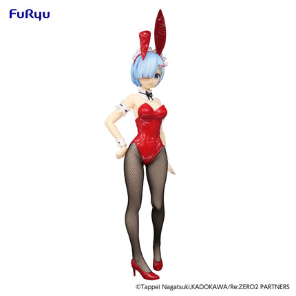 Re:Zero - Rem - Red Color Ver. BiCute Bunnies Figure (Furyu) — product image 8