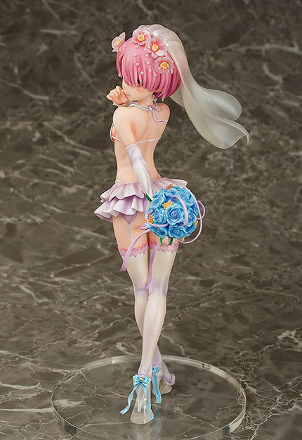 Re:Zero - Ram - Wedding Dress 1/7 Scale Figure (Phat!) — product image 2