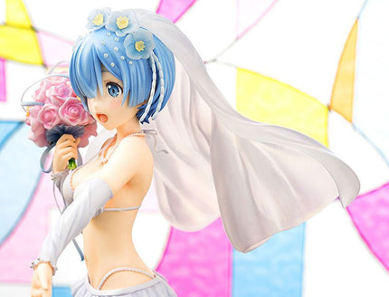 Re:Zero - Rem - Wedding Dress 1/7 Scale Figure (Phat!) — product image 6