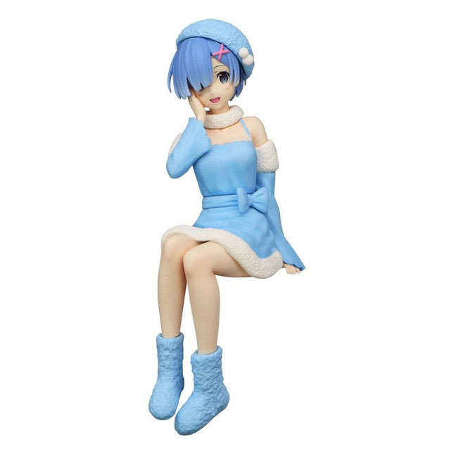 Re:Zero - Rem - Snow Princess Noodle Stopper Figure (Furyu) — product image 1