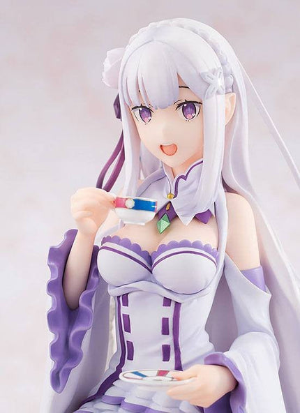 Re:Zero - Emilia - Tea Party Ver. 1/7 Scale Figure (KADOKAWA) — product image 3